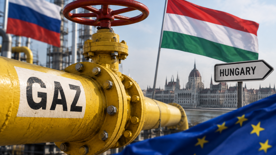Ungaria întoarce foaia: Budapesta spune că poate renunța la gazul rusesc în doar un an