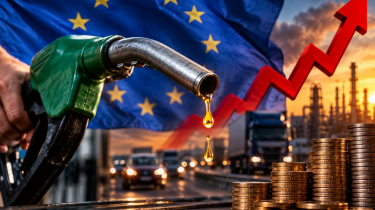 Carburanții apasă tot mai greu pe bugetul europenilor: 270 de milioane de euro în plus, plătite zilnic