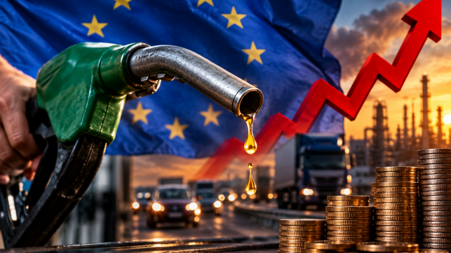 Carburanții apasă tot mai greu pe bugetul europenilor: 270 de milioane de euro în plus, plătite zilnic