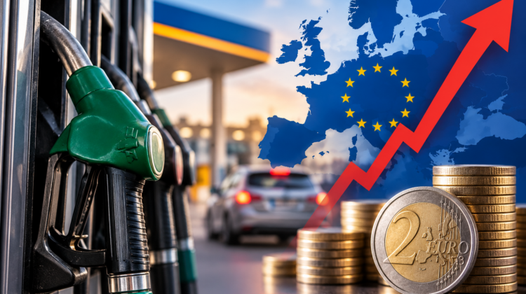 Carburanții o iau razna în Europa: motorina se apropie de 2,5 euro pe litru