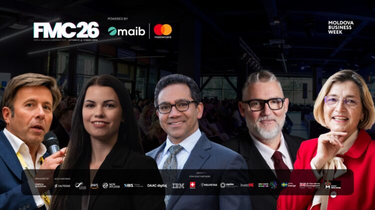 De la banking și inteligența artificială la finanțele globale: Cine sunt speakerii Fintech Moldova Conference 2026