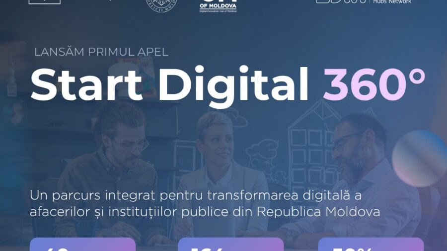 EDIH of Moldova lansează „Start Digital 360°”: 40 de locuri pentru IMM-uri și instituții publice