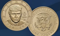 Trump ajunge pe bani: SUA pun în circulație moneda cu chipul președintelui
