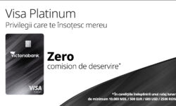 Victoriabank lansează Visa Platinum, un nou card premium