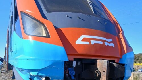 Mașină spulberată de tren pe ruta Chișinău–Bulboaca