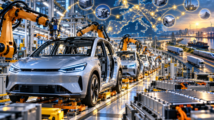 Mașinile chineze câștigă teren în Europa. Volkswagen cere Franței și Germaniei să intervină